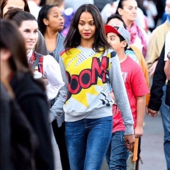 Worn one!! 3.1 Phillip Lim Target Gray Boom Graphic Sweatshirt - Picture 4 of 11